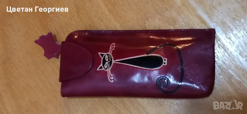 калъф за очила от естествена кожа, снимка 1