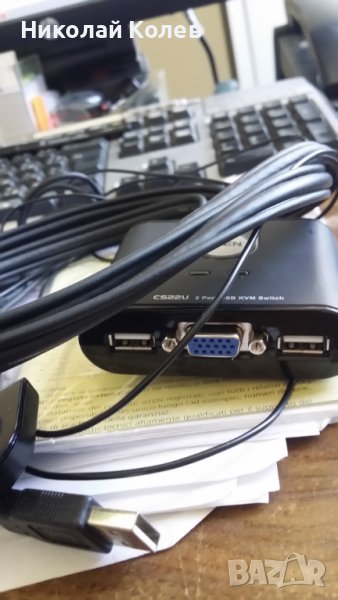 Продавам USB KVM Switch ATEN КВМ Суич, снимка 1