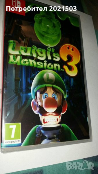 нова игра Luigi Mansion 3 ( Nintendo Switch ) конзола нинтендо, снимка 1