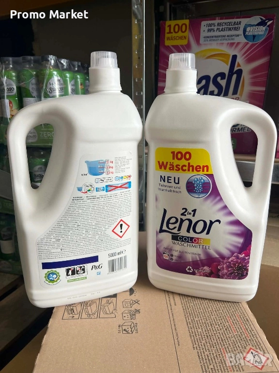 Немски Lenor гел 100 пранена, снимка 1