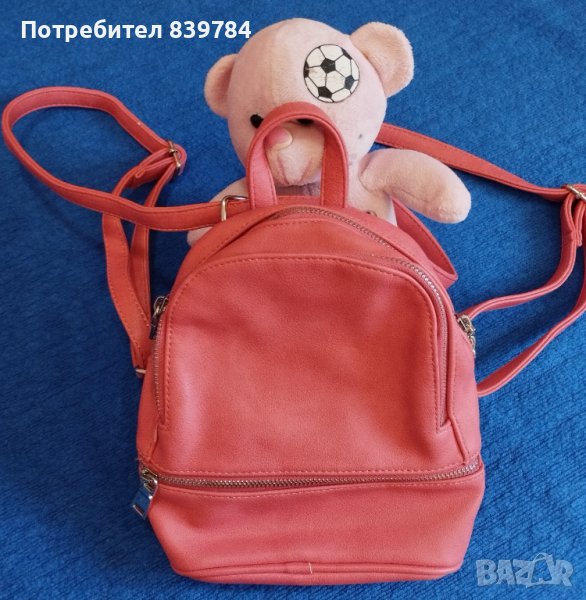 Детски кожена раница , снимка 1