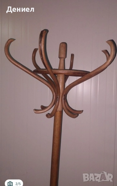 Уникална закачалка за дрехи - дървена!, снимка 1