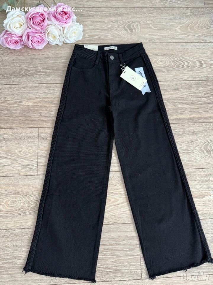 Дамски дънки черни , снимка 1