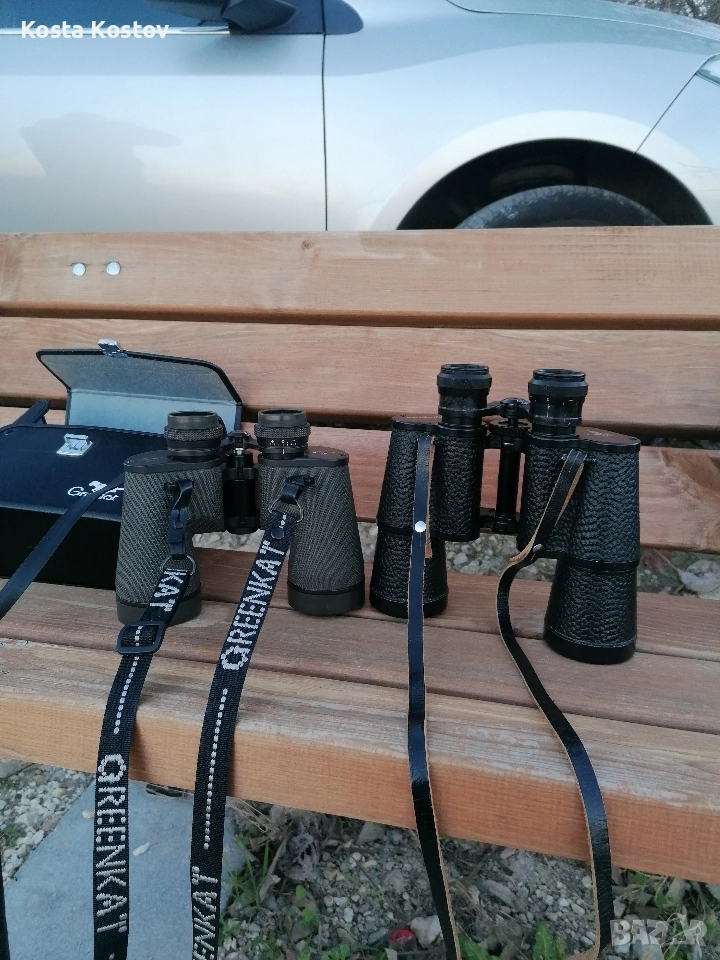 Бинокъл японски  7х50 с широко полезрение! , снимка 1