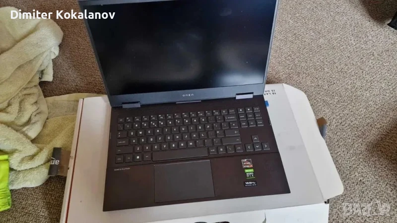 HP OMEN 15 5800H/RTX 3070 8GB/2.5K IPS/1TB NVMe/+за 64GB Kingston FURY, снимка 1
