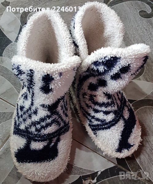 Домашни пантофи тип ботуш , снимка 1