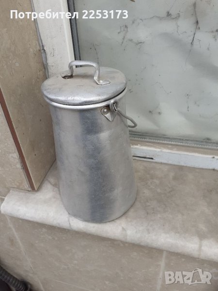 Старо алуминиево гюмче за декор, снимка 1
