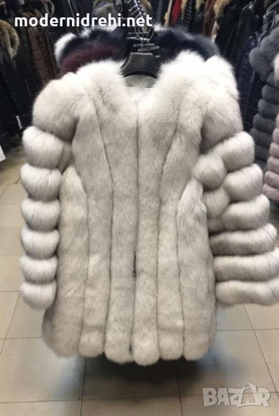 Дамско луксозно палто лисица код 34, снимка 1