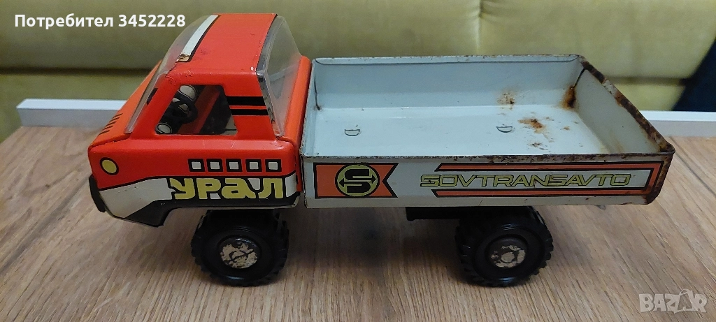 количка метална играчка от соца за колекционери , снимка 1