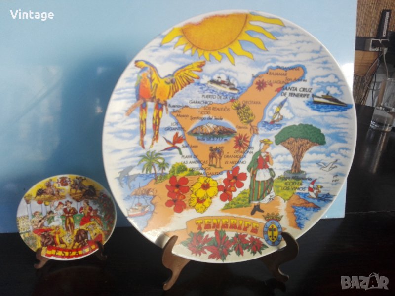 декоративни чинии от тенерифе, снимка 1