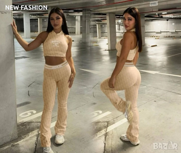 Дамски Комплект - лого Бродирано ✨Dior, снимка 1