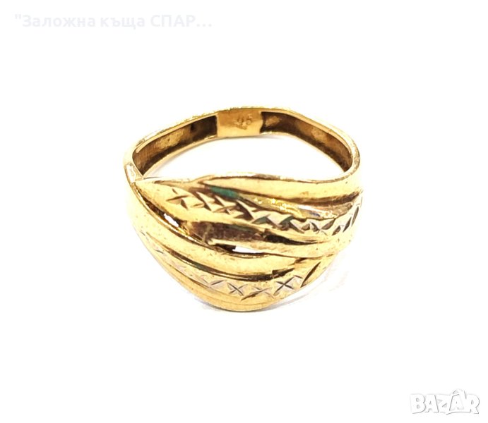 Златен пръстен-2.18гр., снимка 1