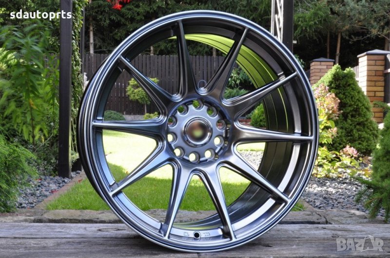 18" Джанти JR БМВ 5X120 BMW 5 E39 E60 E87 E88 F20 E46 E90 E60 F10 , снимка 1