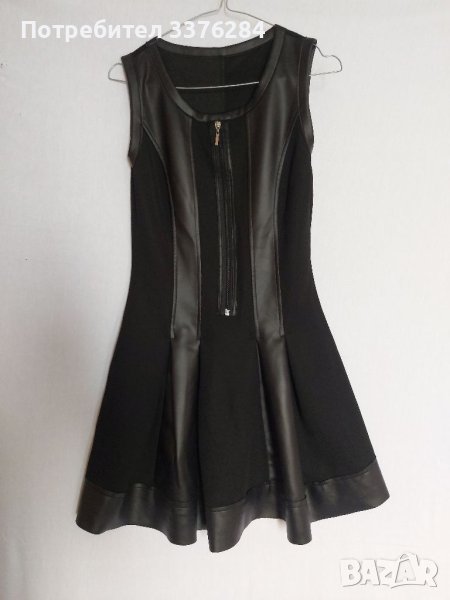 Елегантна черна рокля, снимка 1