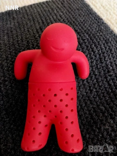 Цедка / филтър за чай - човече , снимка 1