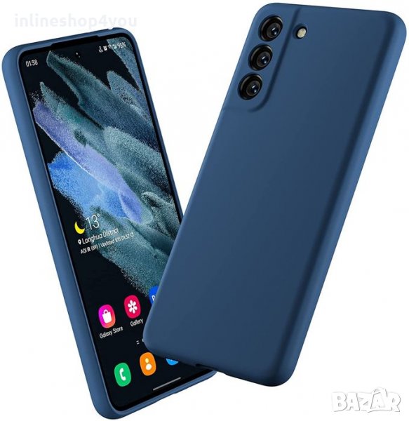 Матов Силиконов Кейс за Samsung Galaxy S21FE / S21 FE Камера протектор, снимка 1