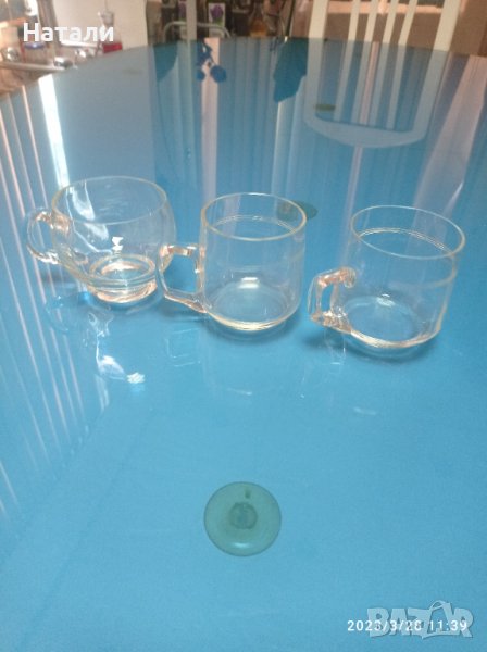 стъклени чаши с дръжка 219, снимка 1