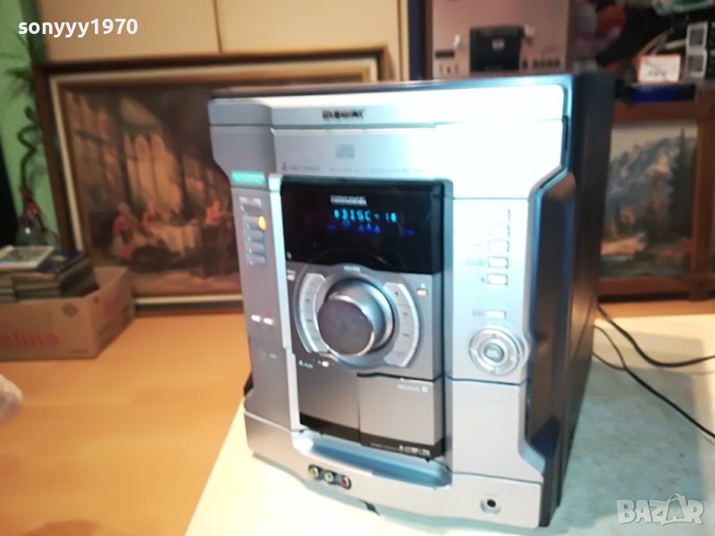 SONY HCD-RG310 3CD 2DECK RECEIVER-ВНОС SWISS 2701231724, снимка 1