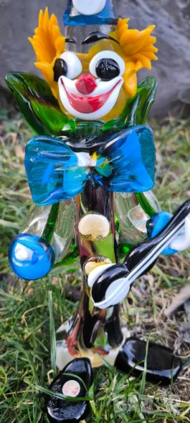 Мурано Murano клоун с китара, снимка 1