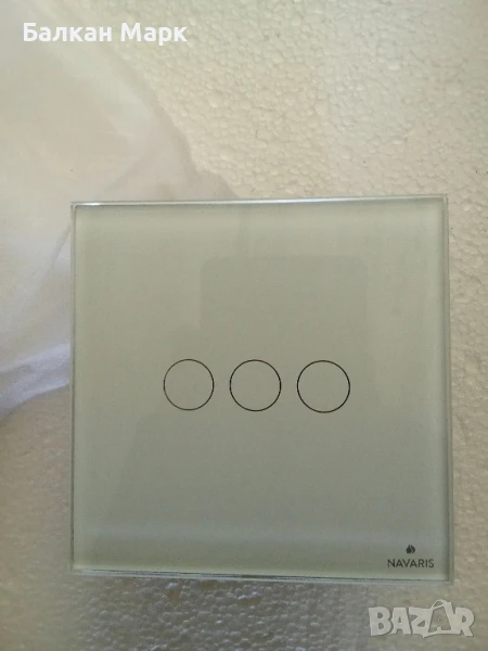 Нов Touch сензорен ключ Navaris – 110-240V, 3-800W 🌟, снимка 1