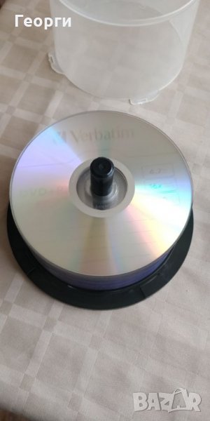 31 броя празни DVD-R и DVD+R дискове - Verbatim и HP, снимка 1