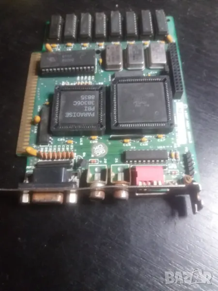 PARADISE Видео EGA / CGA 8Bit ISA платка за стар ретро компютър , снимка 1