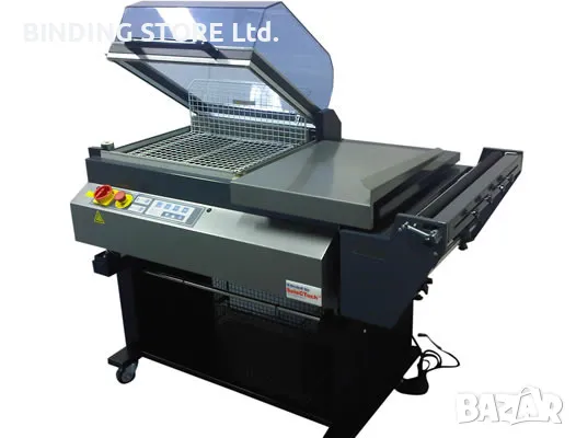 APH-455 Shrink Wrapping Machine-Машина за опаковане с термосвиваемо  / PVC или полиолефиново / фолио, снимка 1