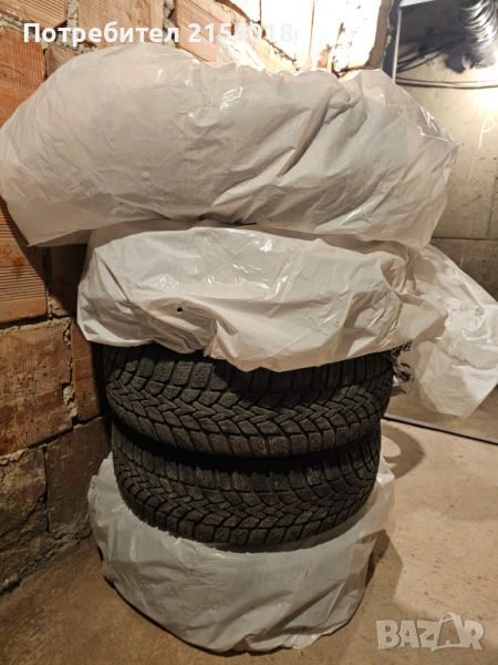 Джанти със зимни гуми за Опел Астра Г / Opel Astra G, снимка 1