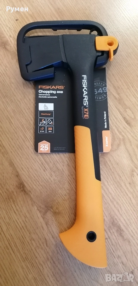 Брадва Fiskars X7 за къмпинг, снимка 1