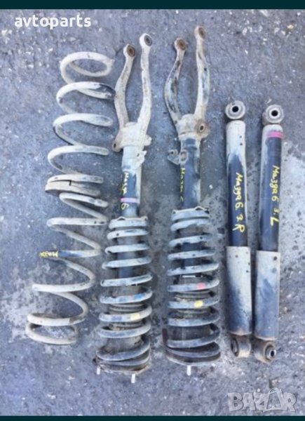 Mazda 6 2.0d 143кс хечбег 2009-12година амортисьори пружини, снимка 1