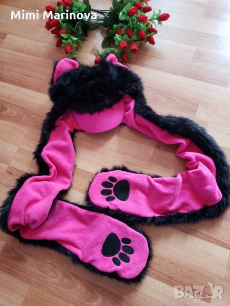 Шапка с ръкавици , снимка 1