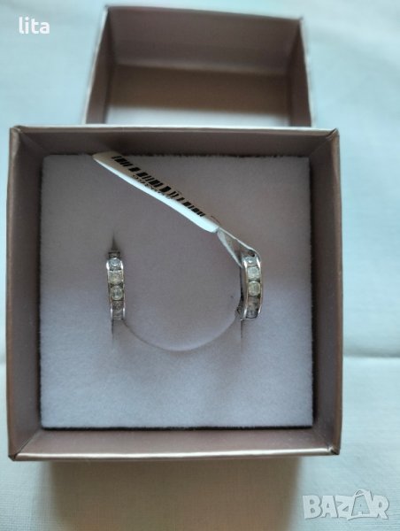 Златни обеци 585, снимка 1