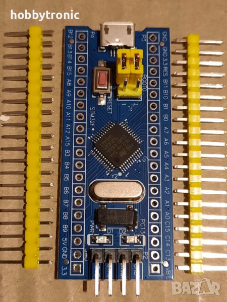 STM32F103C8T6 Development board, Blue pill , снимка 1