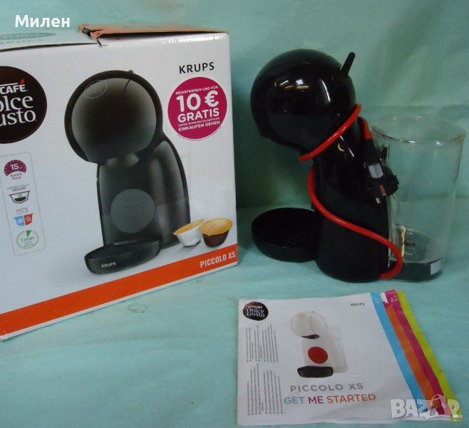 Кафемашина с гаранция 1 година капсули Dolce Gusto Krups Piccolo XS, снимка 1