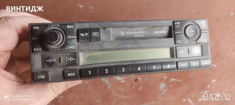 гама gamma касетофон, снимка 1