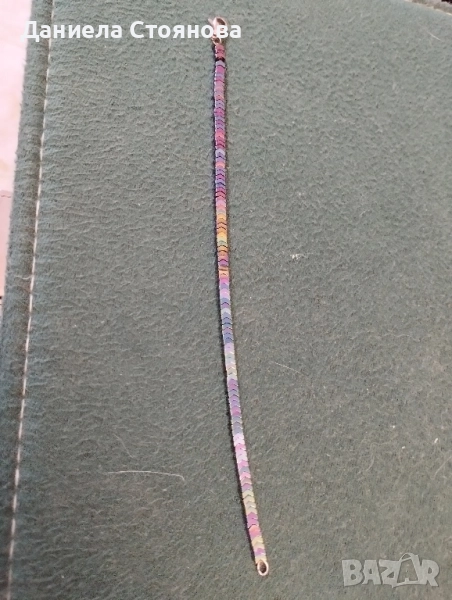 Стоманена гривна, снимка 1