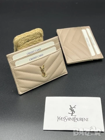 визитници ysl saint laurent , снимка 4 - Портфейли, портмонета - 51389644