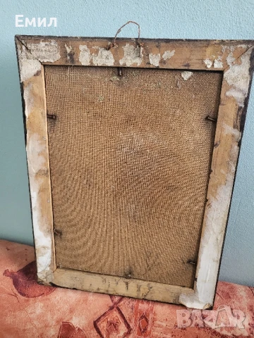 Картина масло върху фазер Христо Иванов, снимка 4 - Колекции - 50665896