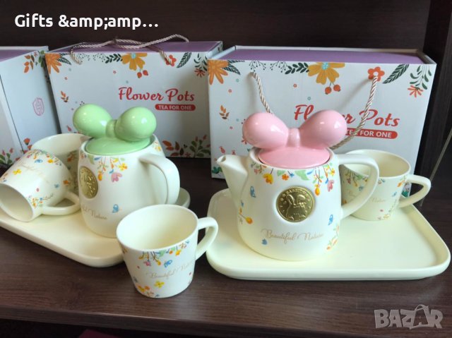 Красиви и много сладурски порцеланови комплекти за чай или кафе, снимка 1 - Чаши - 42938278