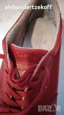 Спортни кожени обувки кецове scotch & soda, снимка 6 - Кецове - 50421057