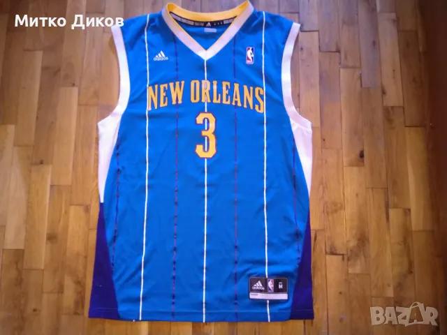New Orleans #3 Chris Paul баскетболна тениска маркова на Адидас размер М отлична, снимка 2 - Футбол - 49963381
