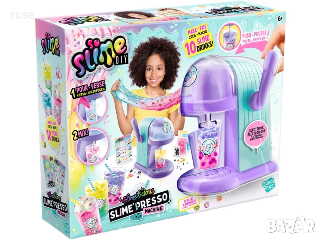 НОВИ! Машина за слайм Фабрика за шейкове от слайм Canal Toys