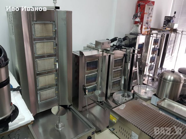 Продавам дюнер машина  с долен мотор -5горелки, снимка 2 - Обзавеждане за заведение - 33382114