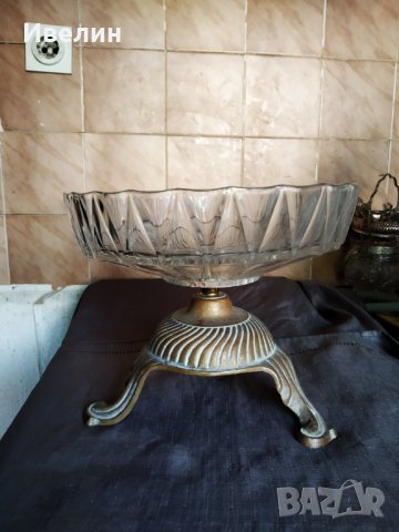 ретро купа,фруктиера, снимка 2 - Антикварни и старинни предмети - 28639035