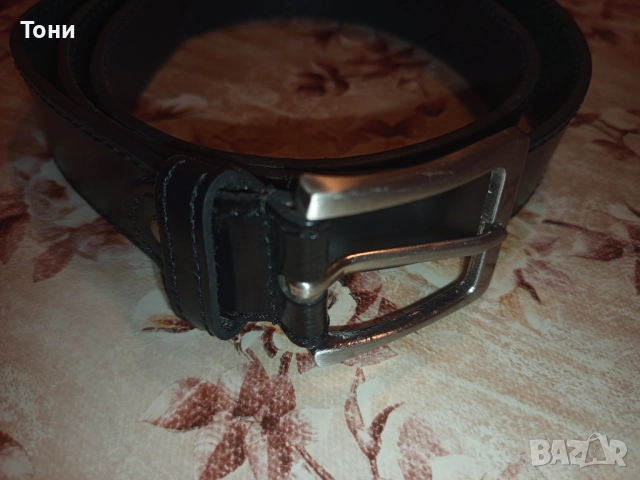 LUIGI LAMBERTO Нов Стилен Мъжки Колан Изцяло от Естествена Кожа 130см., снимка 13 - Колани - 52675787