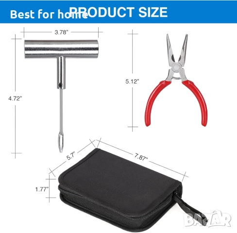 Комплект за ремонт на гуми 46 бр. , снимка 6 - Други стоки за дома - 52638456