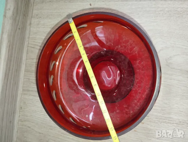 Стъклена купа тип бохемия, снимка 3 - Други - 47564910