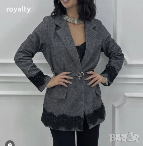 САКО С ДАНТЕЛА, снимка 1 - Сака - 52647829