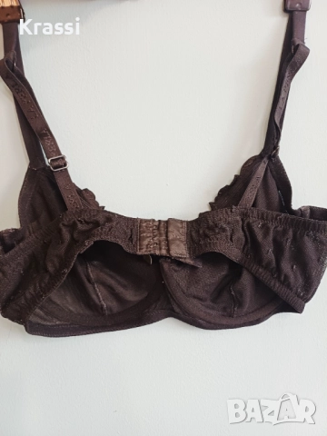 La perla черен сутиен 80 B, снимка 6 - Бельо - 52771203