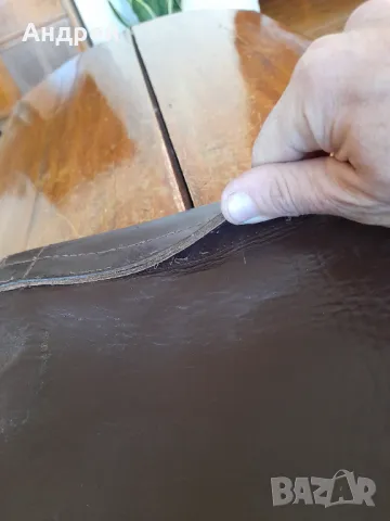 Стара кожена чанта #6, снимка 4 - Други ценни предмети - 48511406